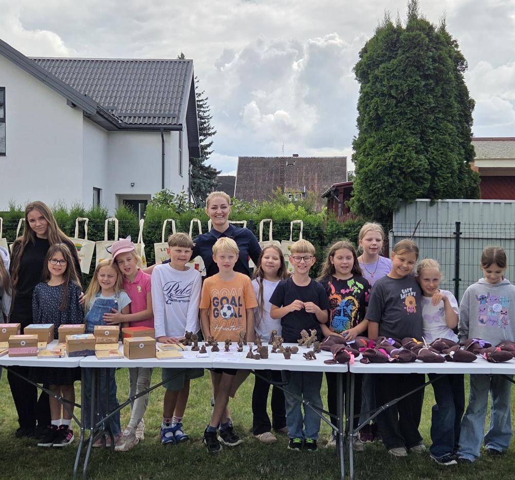 Stovykla ,,VASARA BULOTŲ NAMUOSE" baigėsi