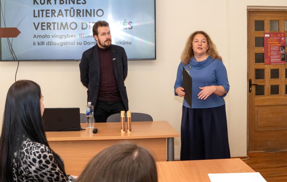 Projekto „Nemarios kūrybos versmėse“ kūrybinės dirbtuvės