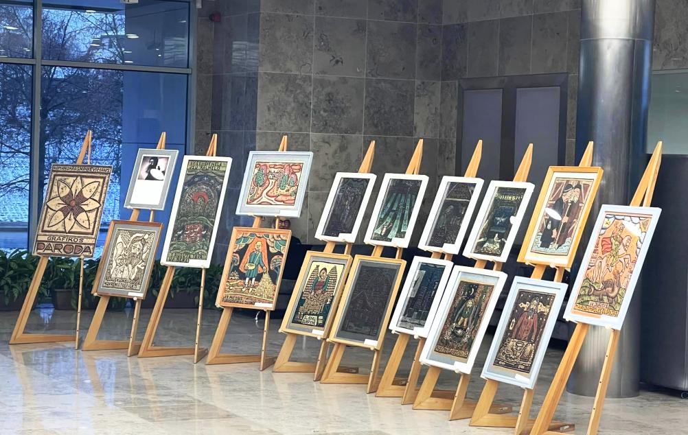 Sūduvos metų uždarymas su Romano Krasninkevičiaus darbų paroda
