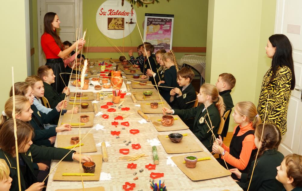 Šventinis edukacijų maratonas muziejuje