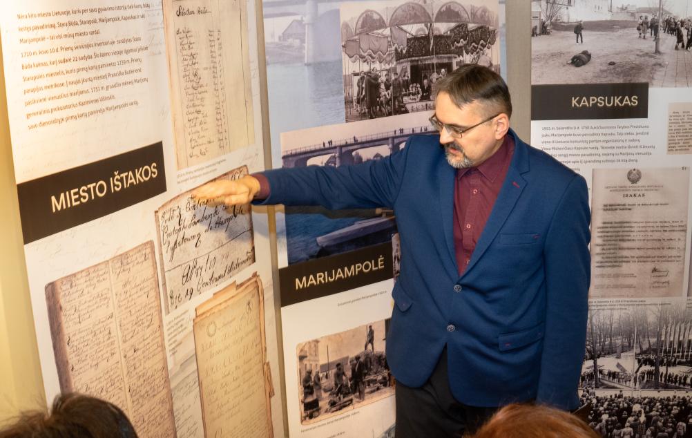 Parodos „Starapolė, Marijampolė, Kapsukas... ir vėl Marijampolė“ atidarymas