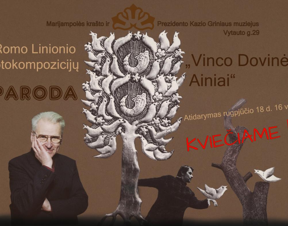 Parodos „Vinco Dovinės ainiai“ atidarymas