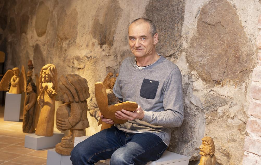 Atidaryta Antano Lastausko drožybos paroda „Mano herojai – tai dalis manęs“