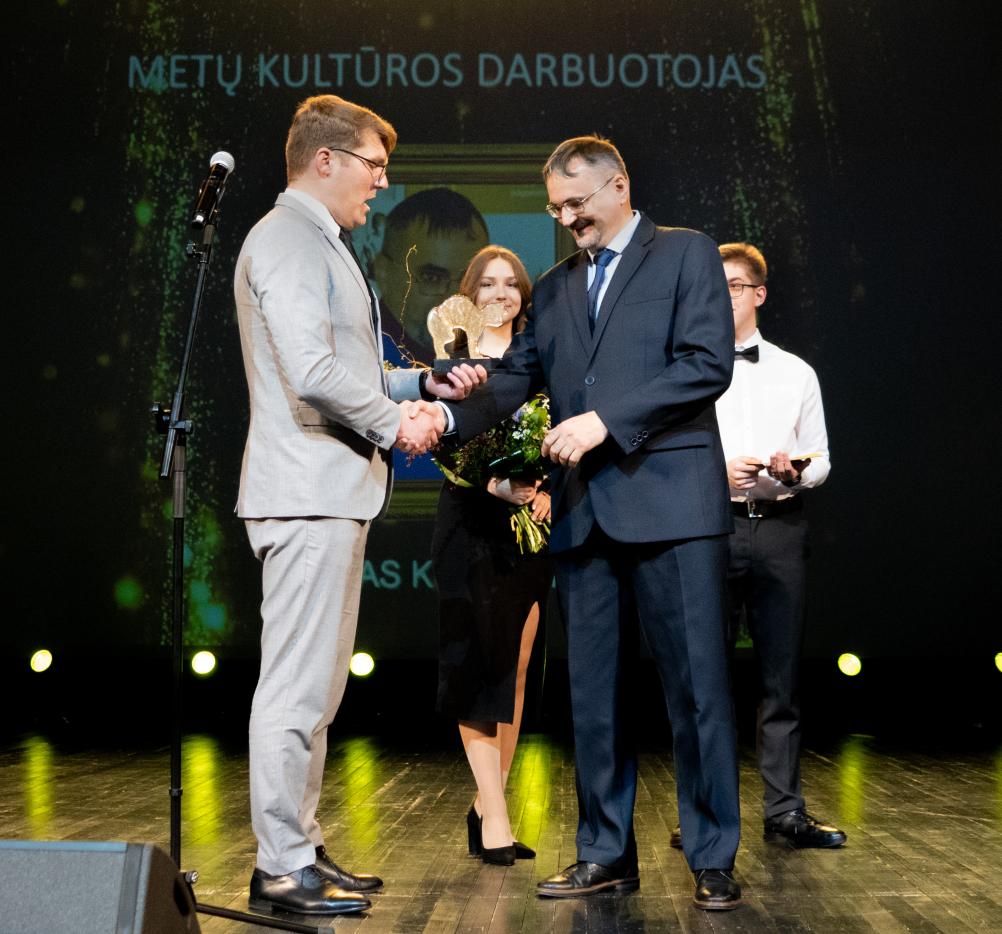 Metų kultūros darbuotojas – Tomas Kukauskas