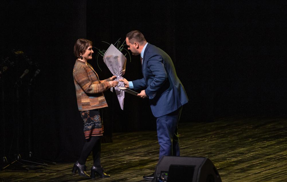 Įteikta padėka muziejininkei Jurgitai Jasevičienei