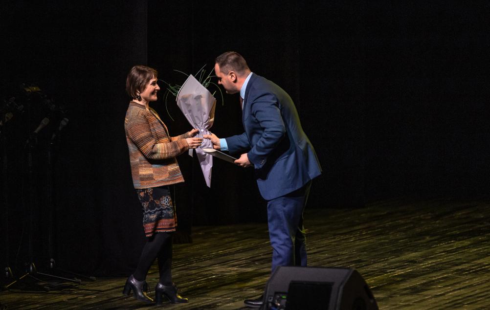 Įteikta padėka muziejininkei Jurgitai Jasevičienei