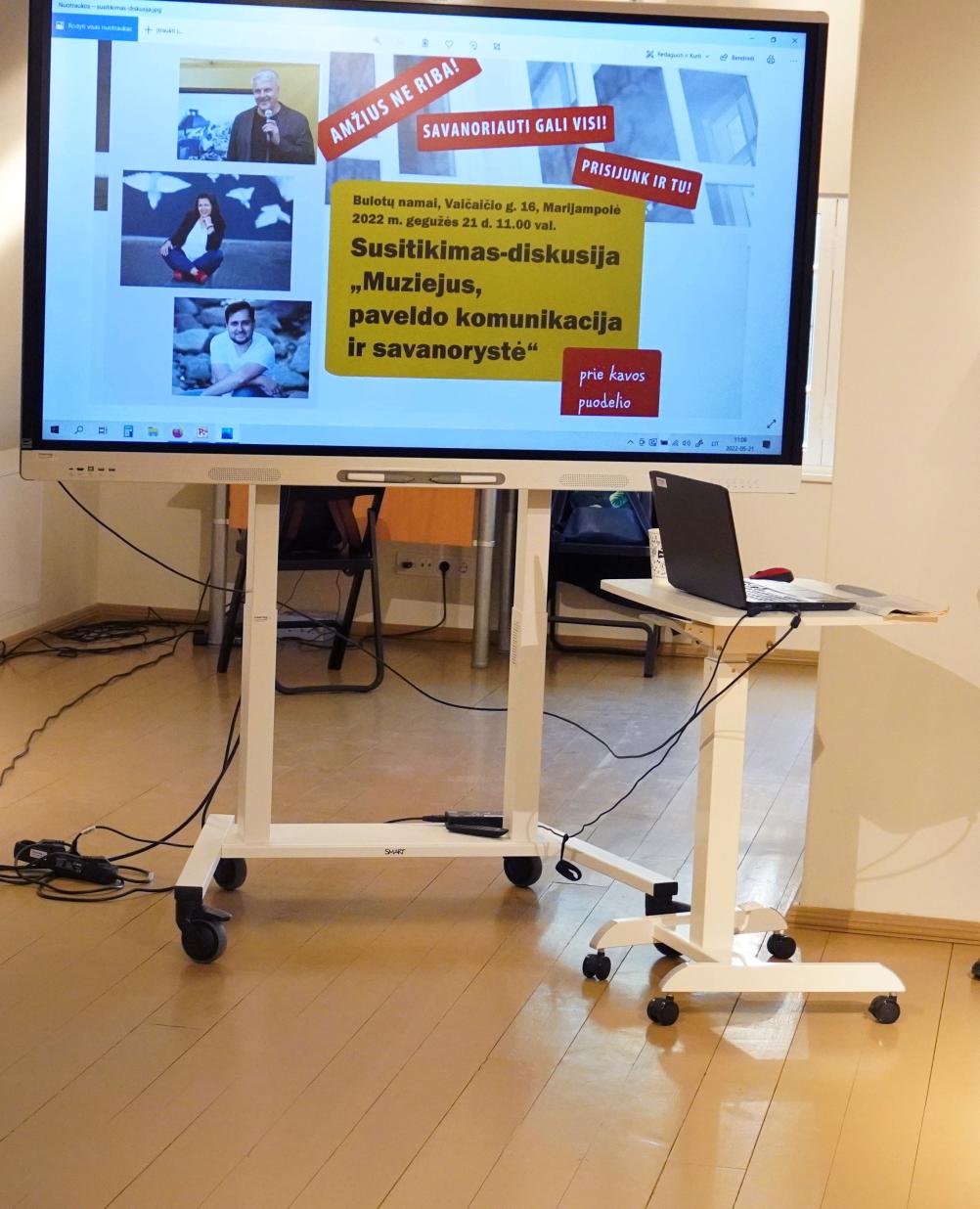 Diskusija apie muziejus, paveldo komunikaciją bei savanorystę