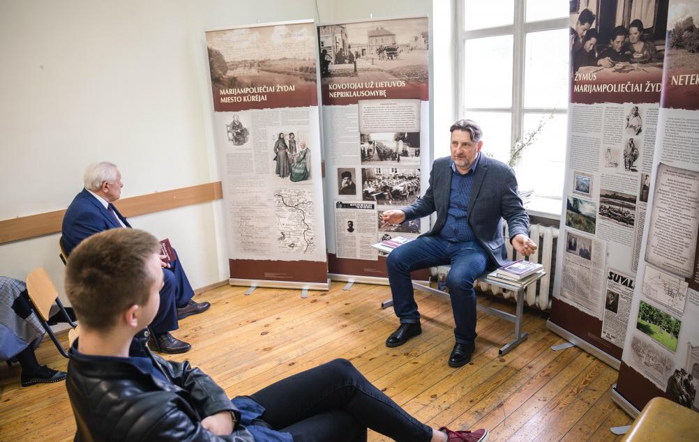 Knygos „Niekada nepalikę savo miesto. Marijampoliečių žydų istorija nuo pradžios iki Holokausto“ pristatymas