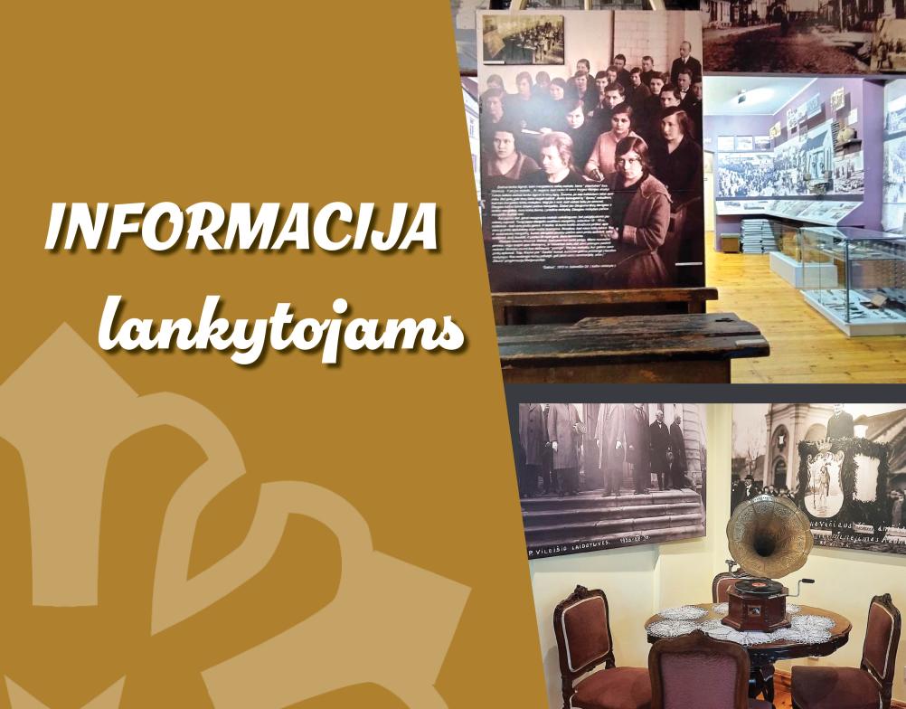 Informacija LANKYTOJAMS
