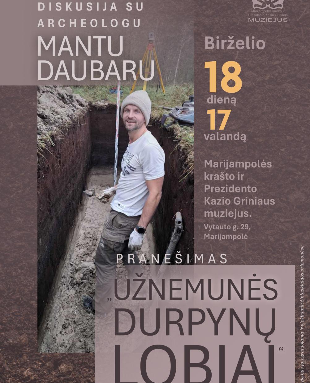 Pranešimas „Užnemunės durpynų lobiai“