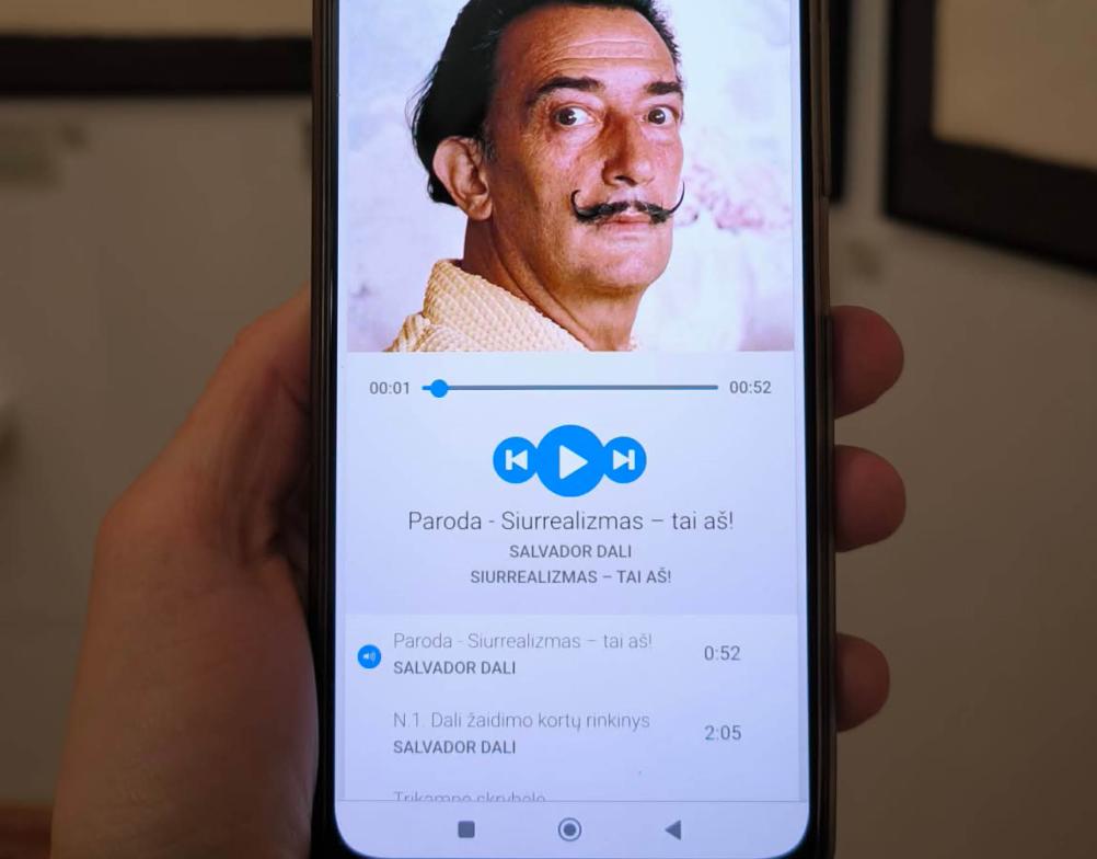 AUDIOGIDAS Salvadoro Dali darbų parodoje „Siurrealizmas – tai aš!“