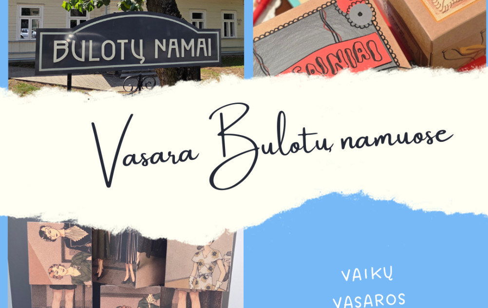 Vaikų vasaros stovykla VASARA BULOTU NAMUOSE