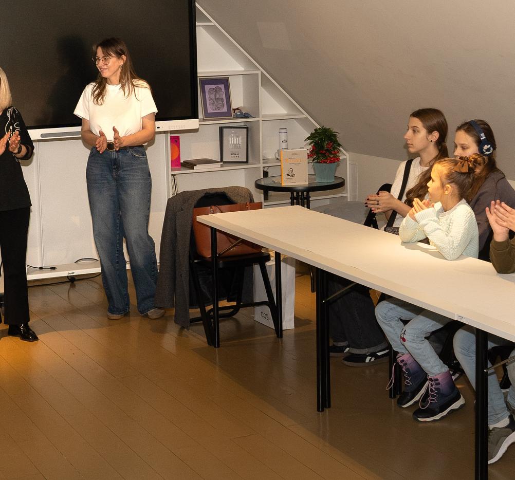 Edukacija-dirbtuvės „Iliustruota Žemaitės gyvenimo ir kūrybos istorija“ su rašytoja Lina Mickute 