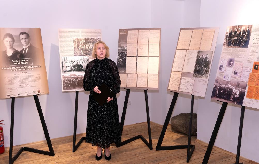 Parodos „Julija ir Eliziejus Draugeliai. Pirmojo Marijampolės burmistro gyvenimo istorija“ atidarymas