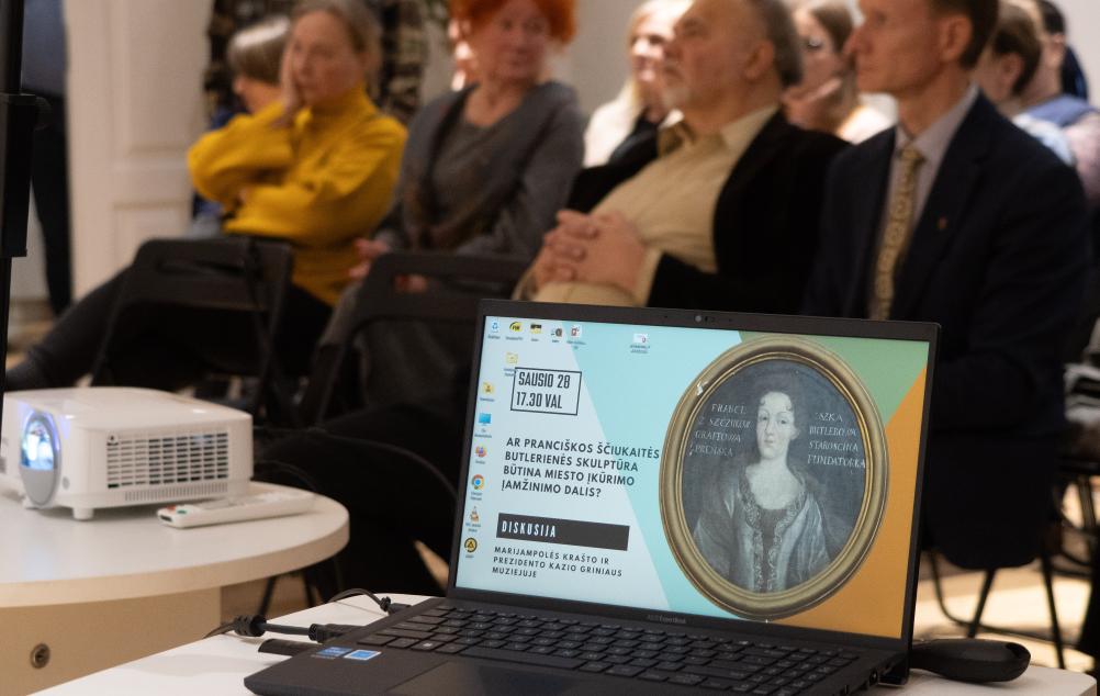 Diskusija „Ar Pranciškos Ščiukaitės Butlerienės skulptūra būtina miesto įkūrimo įamžinimo dalis?“