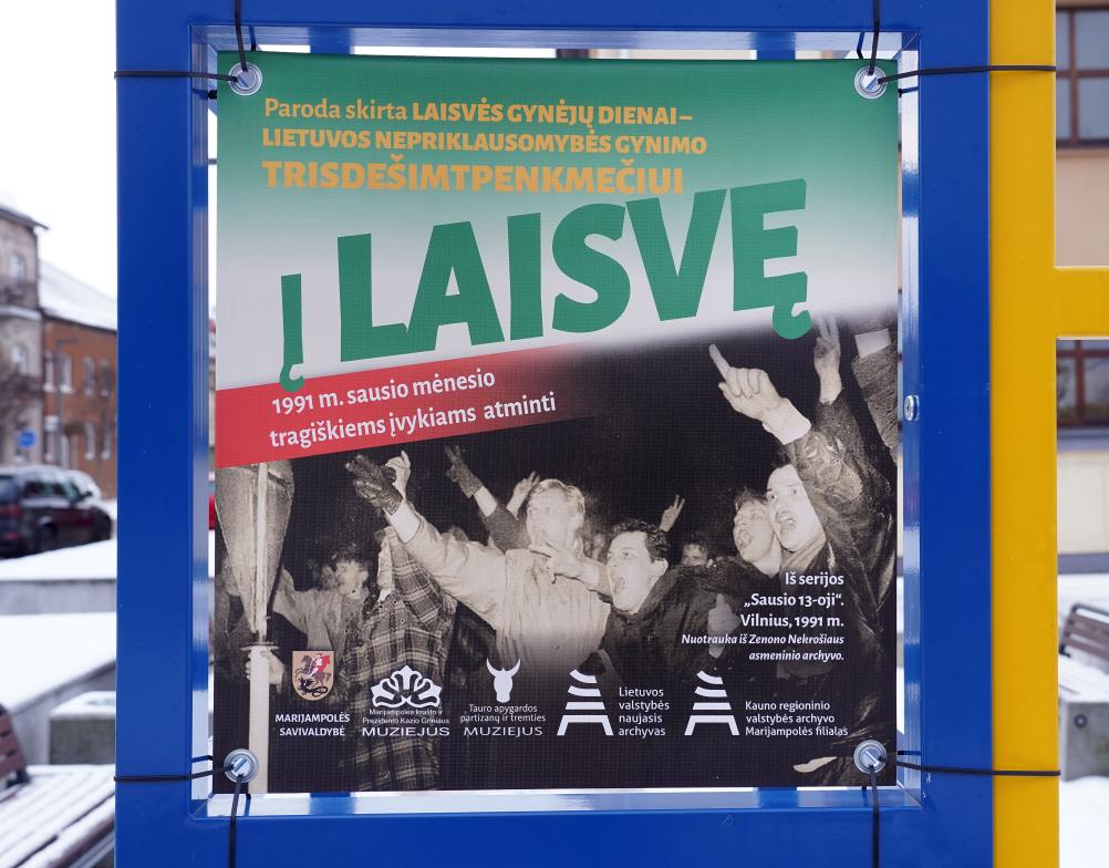 Paroda „Į LAISVĘ“ J. Basanavičiaus aikštėje