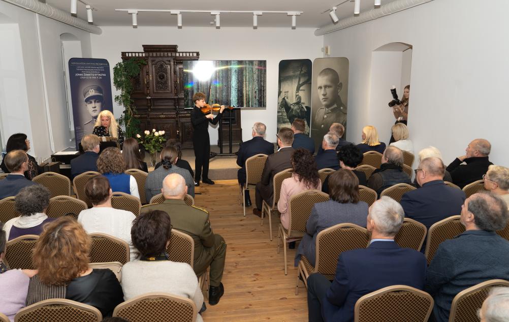 Renginys partizanų generolui Jonui Žemaičiui-Vytautui pagerbti