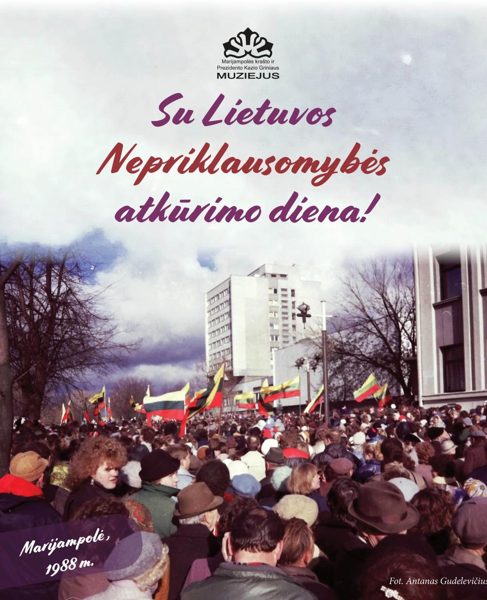 Sveikiname su Kovo 11-ąja!