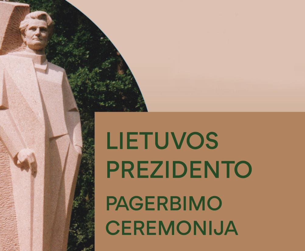 Lietuvos Respublikos prezidento K. Griniaus pagerbimo ceremonija
