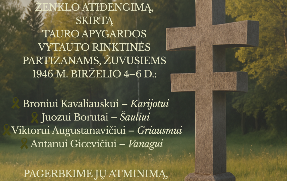 Atminties ženklas laisvės kovotojams
