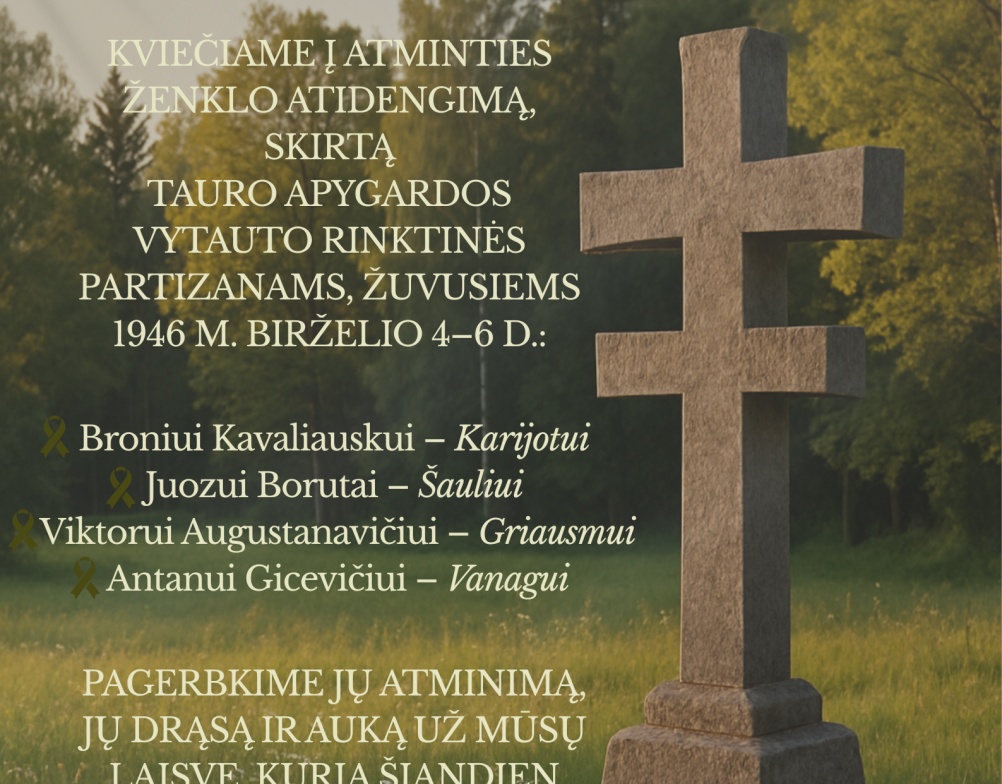 Atminties ženklas laisvės kovotojams
