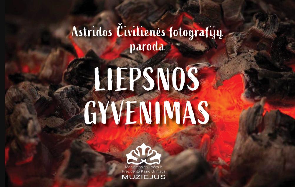 Astridos Čivilienės fotografijų paroda „Liepsnos gyvenimas“
