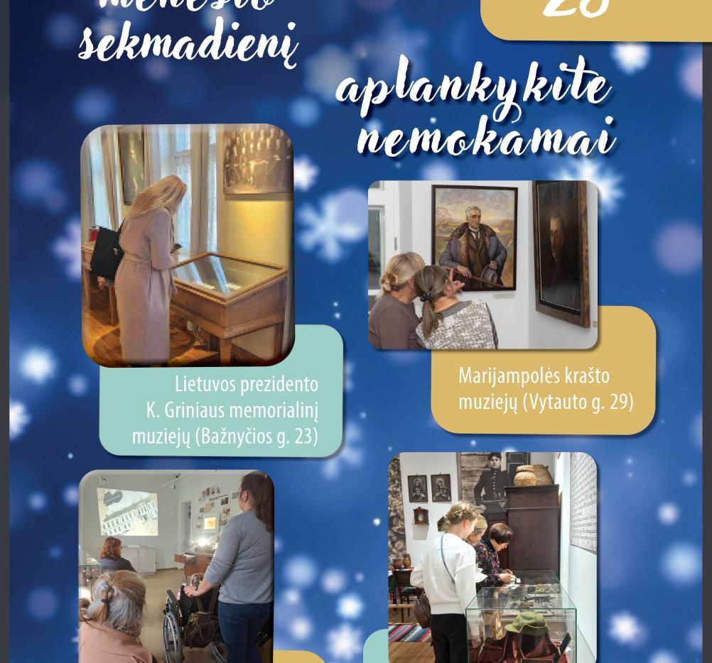 Paskutinį mėnesio sekmadienį – nemokamas muziejų lankymas