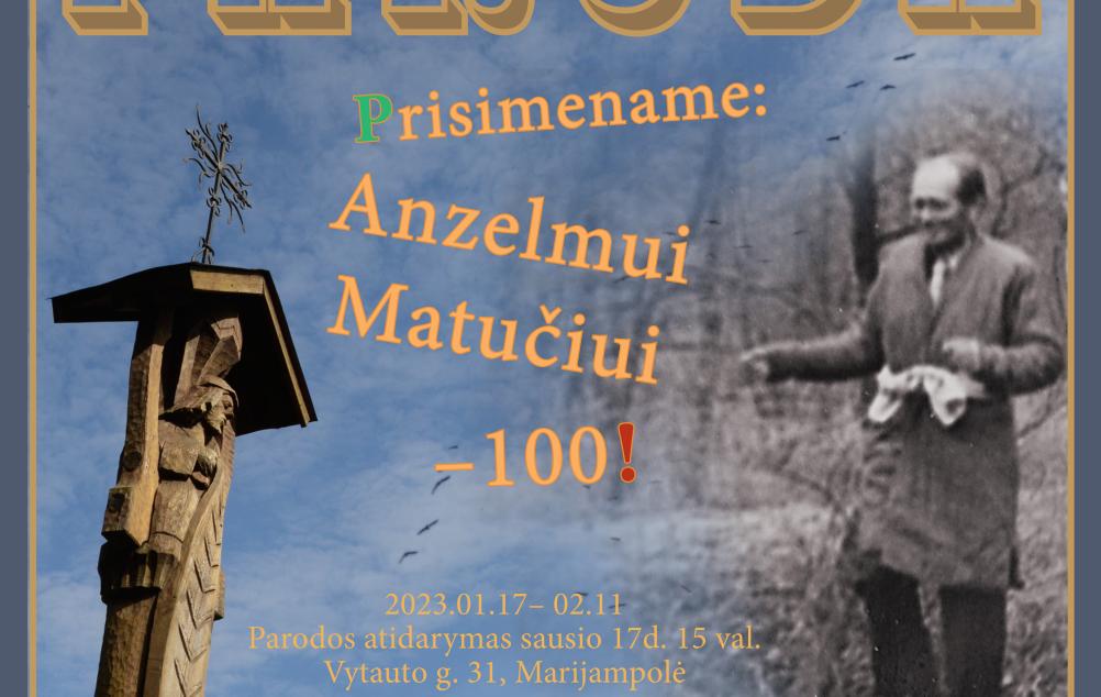 Fotografijų parodos „Prisimename: Anzelmui Matučiui – 100“ atidarymas