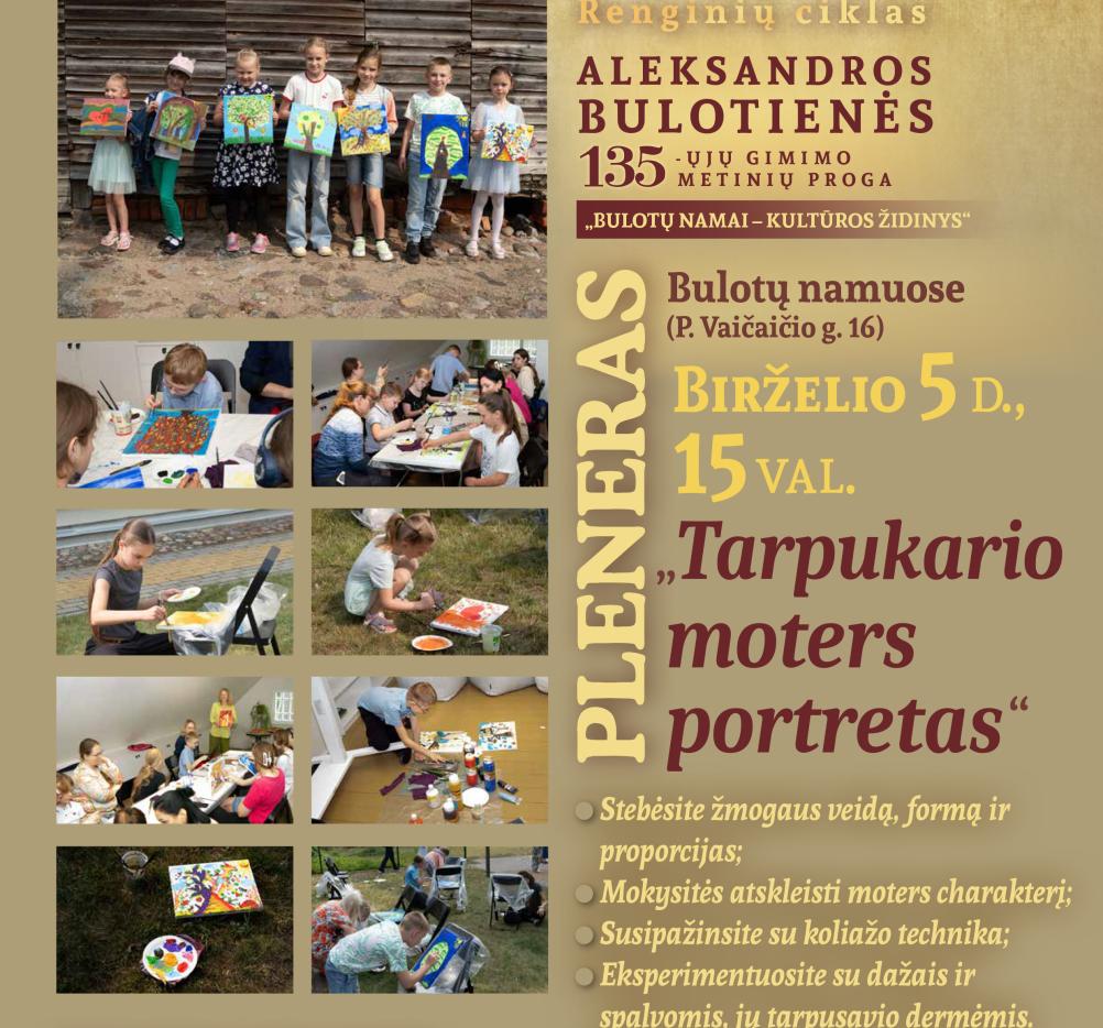 Pleneras  „Tarpukario moters portretas“