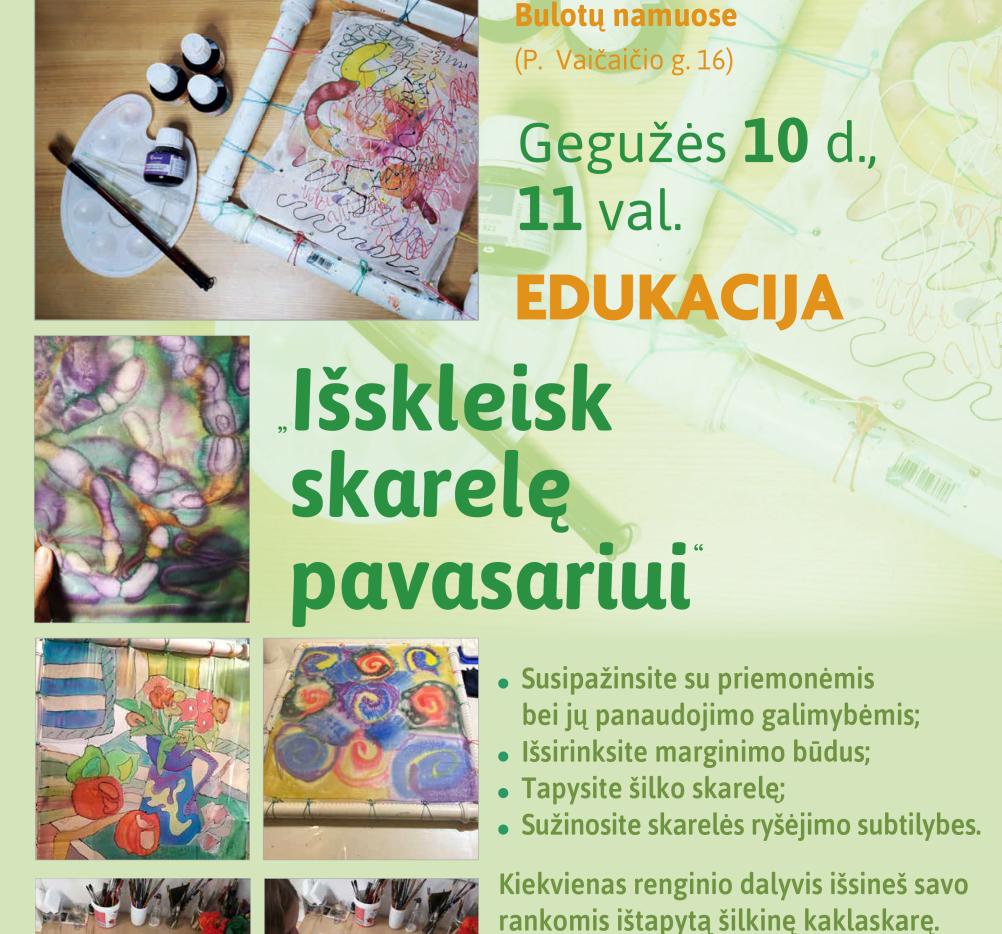 Šeimadienis „Išskleisk skarelę pavasariui“