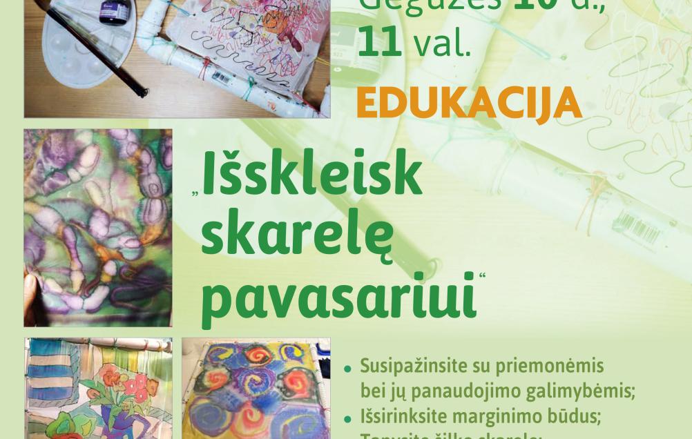 Šeimadienis „Išskleisk skarelę pavasariui“