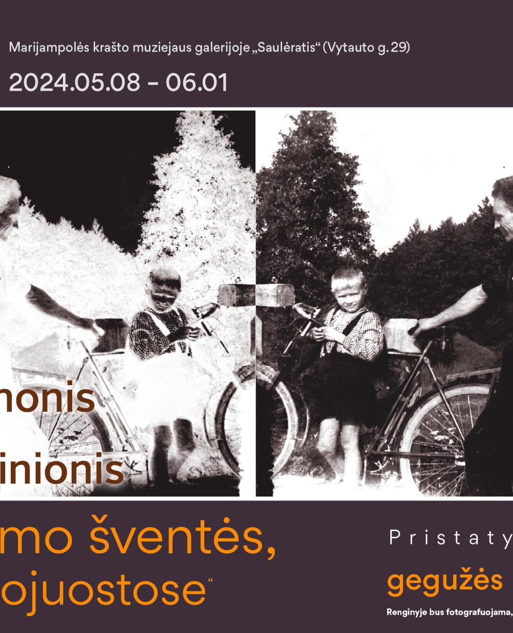 Jurgio ir Romo Linionių fotografijų parodos „Gyvenimo šventės, išlikę fotojuostose“ pristatymas