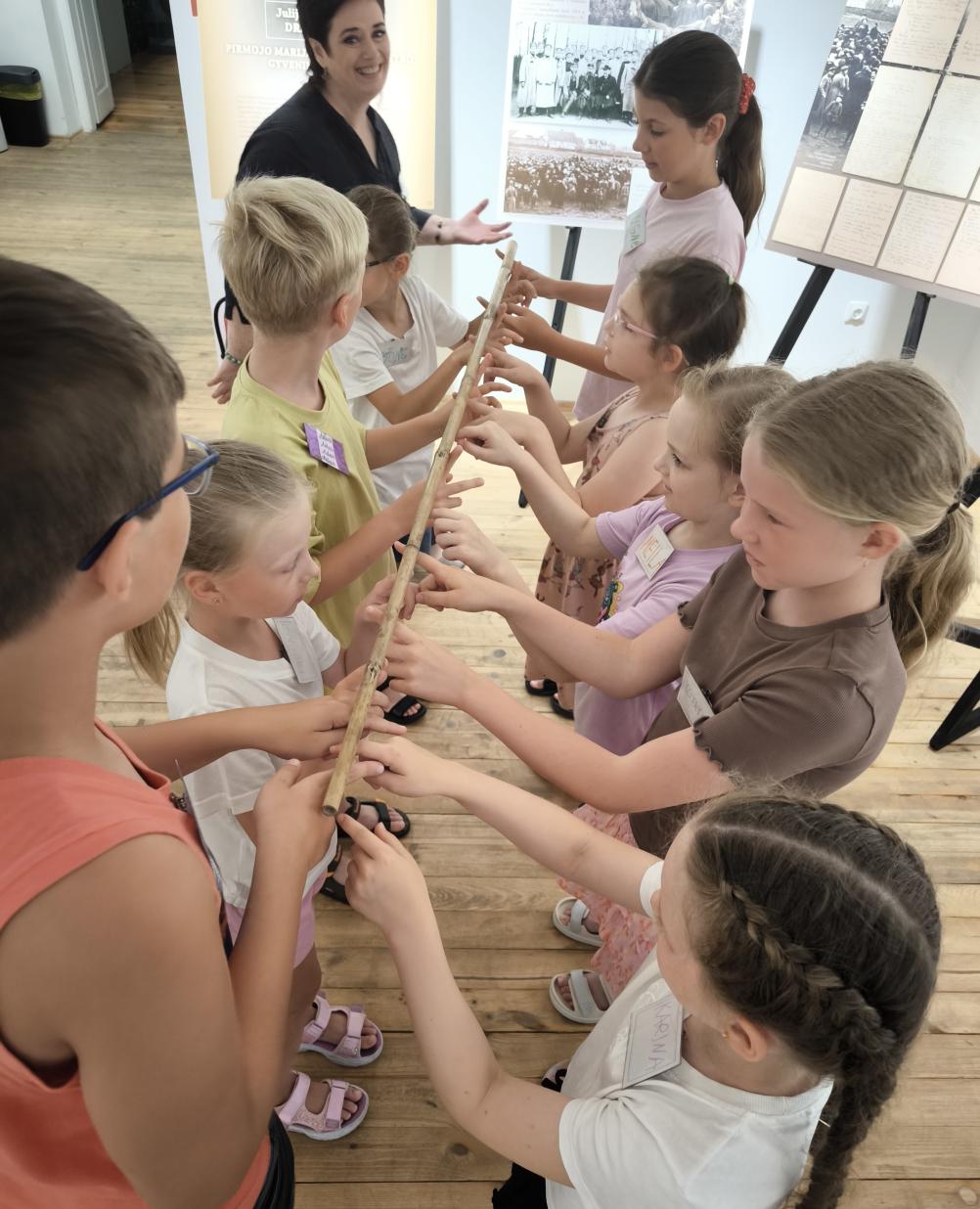Stovykla „ATRASK MUZIEJŲ“ prasidėjo
