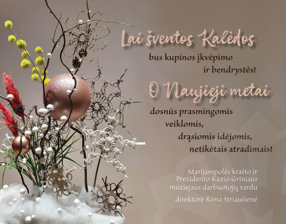 Su šventėmis!