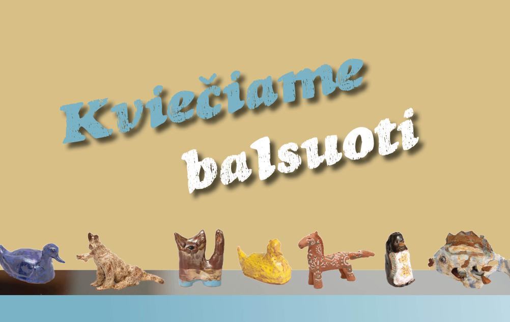Rinkime gražiausius lipdybos konkurso darbus