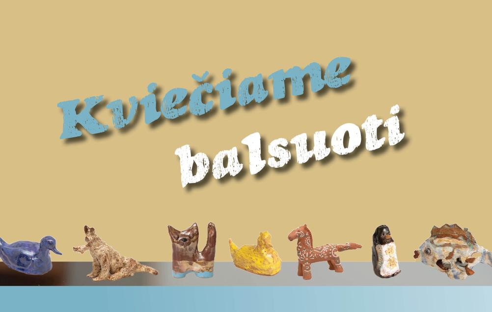 Rinkime gražiausius lipdybos konkurso darbus